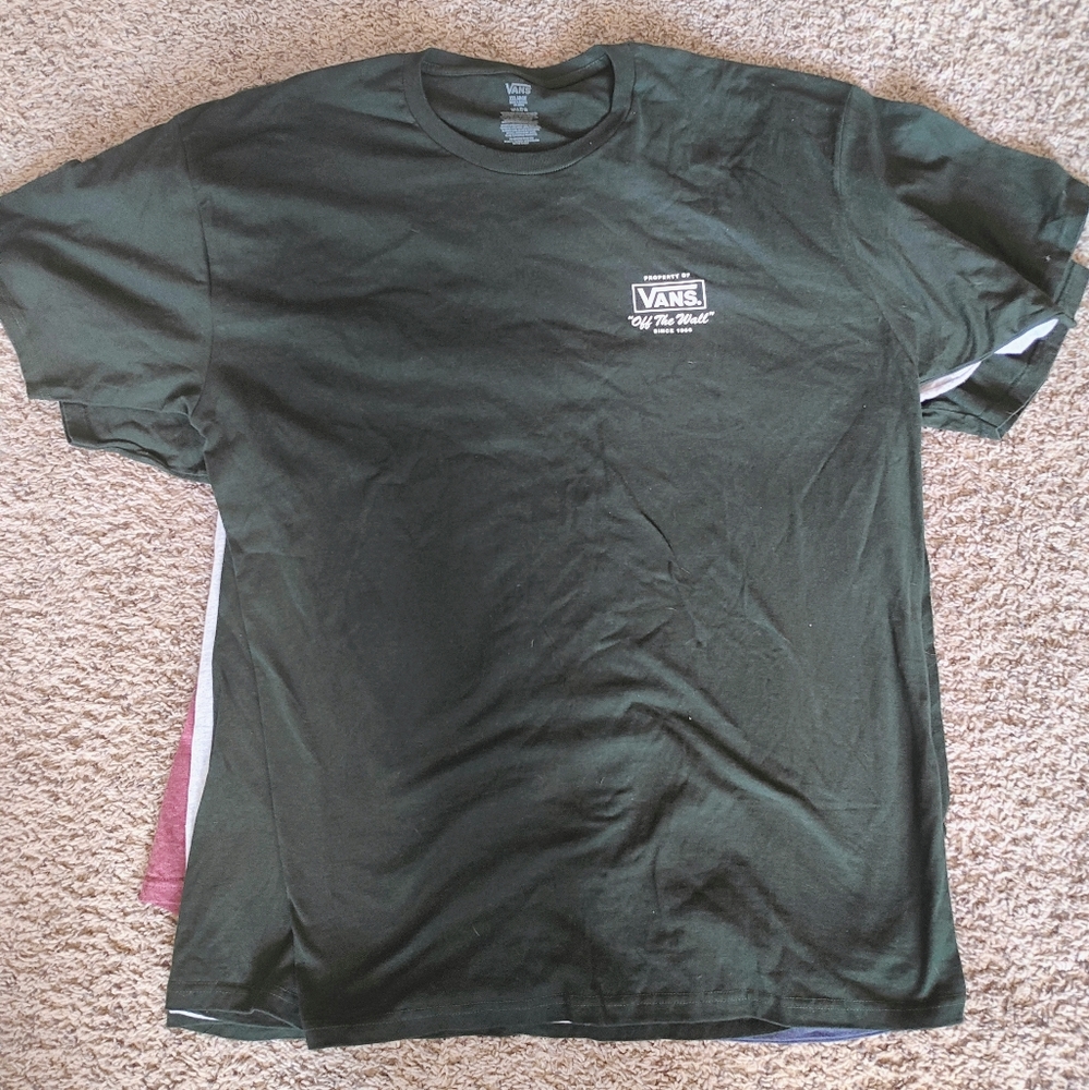 Green vans XXL shirt